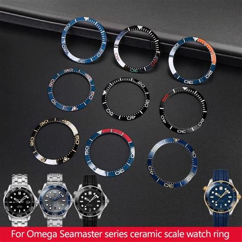 bezel omega seamaster|omega seamaster ceramic bezel replacement.